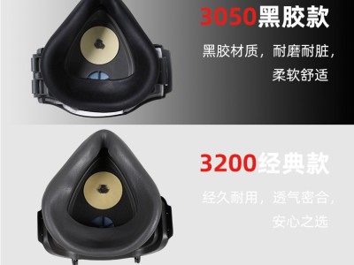 3M3200防尘半面罩图2