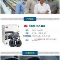 3M X5A头带式耳罩
